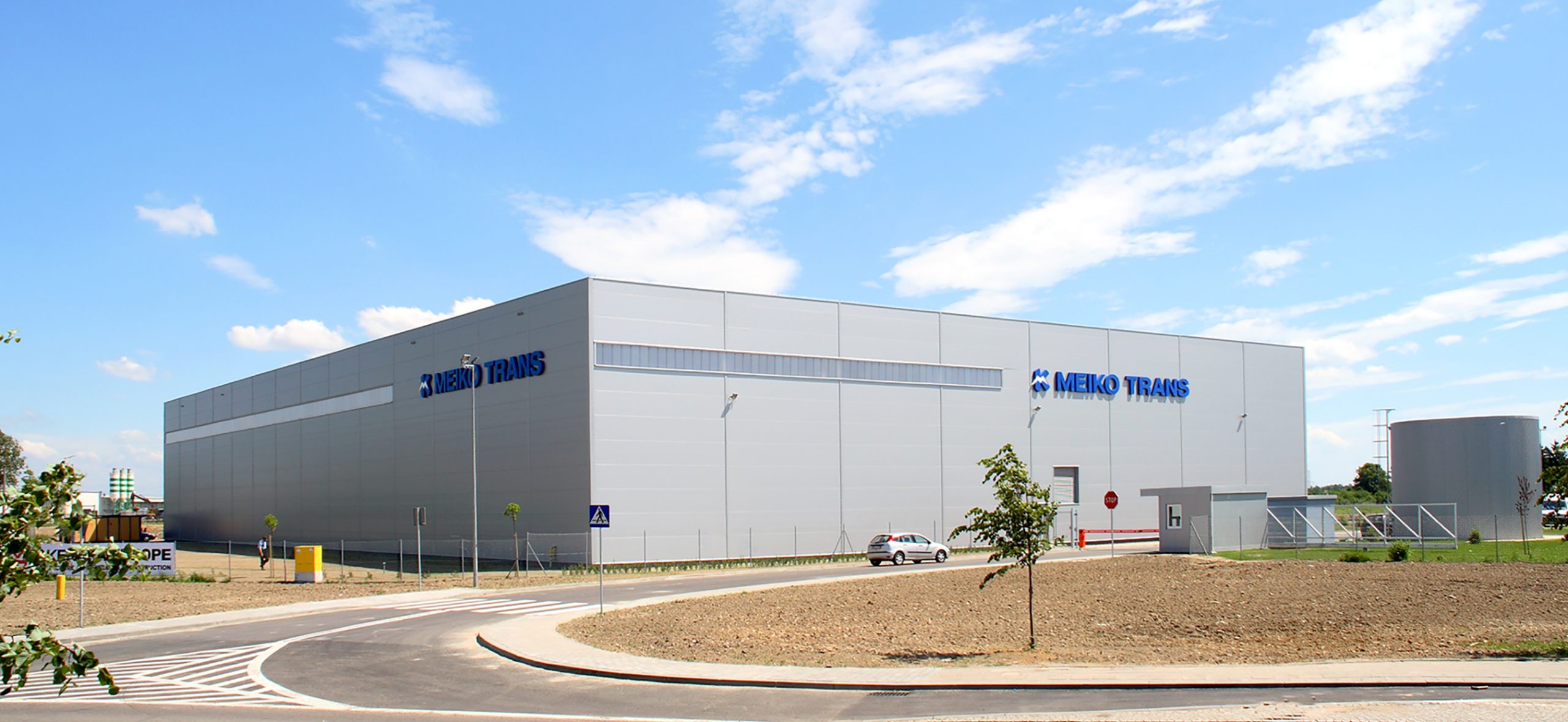 Meiko Trans Logistic Center Extension in Gilwice Poland built by Takenaka Europe
