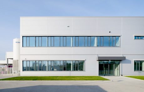 FIM Factory Extension for Acoustic elements for the automotive sector in Środa Śląska Poland built by Takenaka Europe