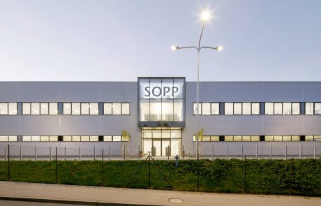 SOPP factory in Kamienna Góra, Poland, built by Takenaka Europe