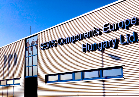 Factory SEWS-Components Europe Hungary Ltd. built by Takenaka Europe in 2013.