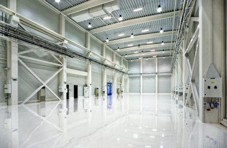 Showroom MAZAK Technology Center built by Takenaka Europe in 2015.