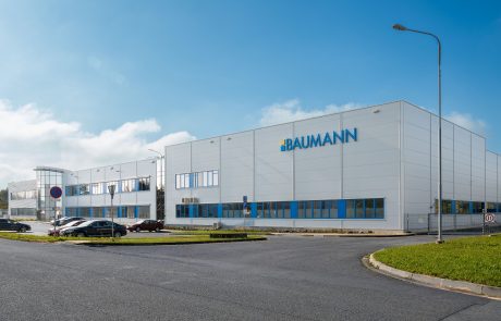 BAUMANN Factory Extension built by TAKENAKA Europe in 2025