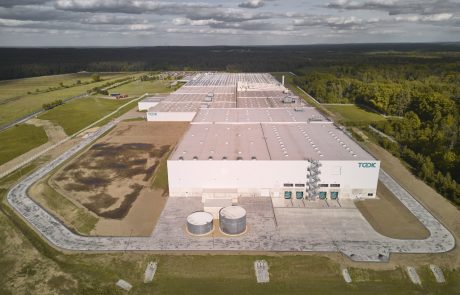 TDDK factory and warehouse built by Takenaka in 2024