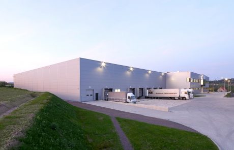 SOPP factory in Kamienna Góra, Poland, built by Takenaka Europe, exterior