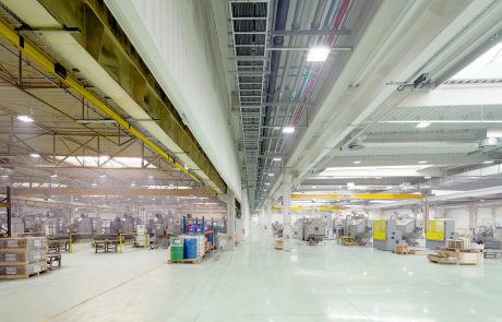 AKS factory extension in Poland built by Takenaka Europe