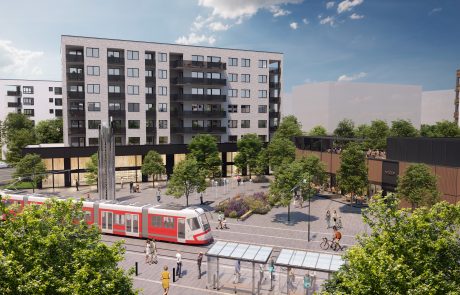 Kaskády Barrandov Residence in Prague, Czech Republic, built by Takenaka Europe in 2023.