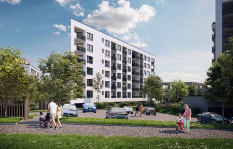 Kaskády Barrandov Residence in Prague, Czech Republic, built by Takenaka Europe in 2023.