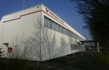 Toyota boshoku factory outside side view