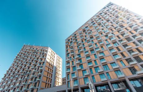 Metropolis Residence in Bratislava, Slovakia, built by Takenaka Europe and completed in 2025.