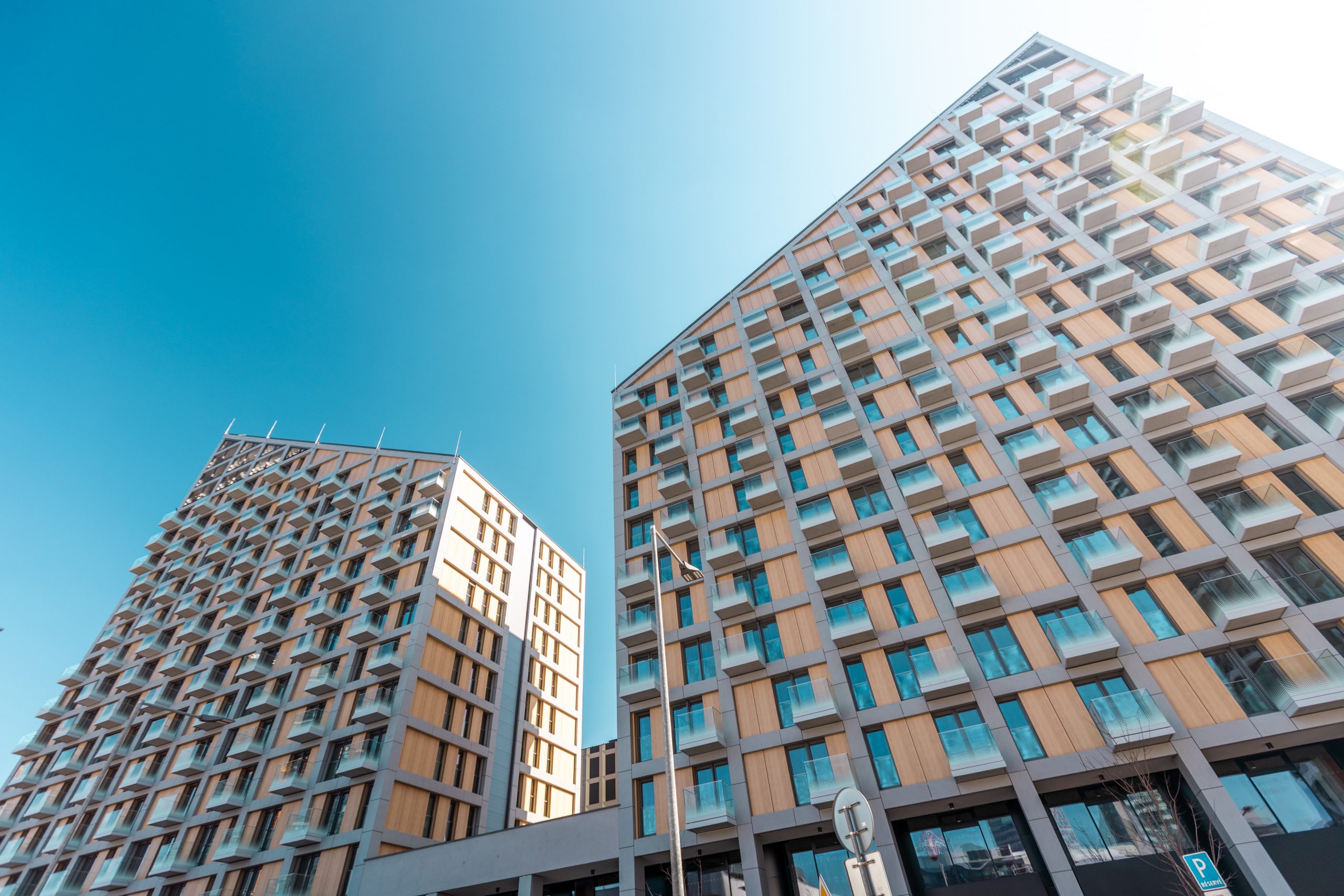 Metropolis Residence in Bratislava, Slovakia, built by Takenaka Europe and completed in 2025.