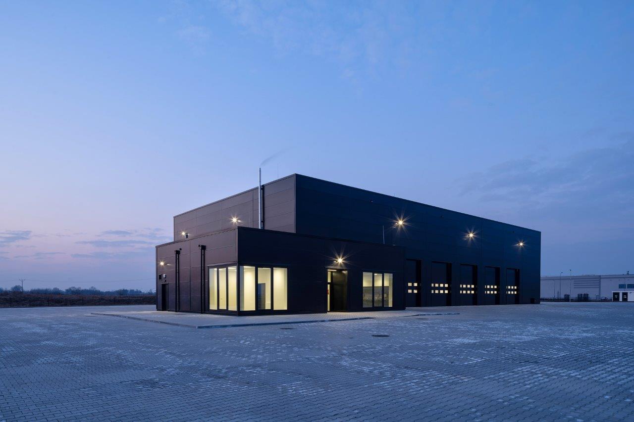 View on STAS NV Warehouse in Poland, part of more than 1500 projects from Takenaka