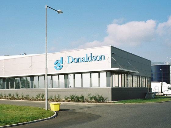 Donaldson factory extension outside view