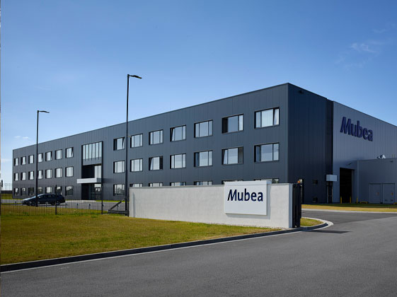 Mubea factory outside view